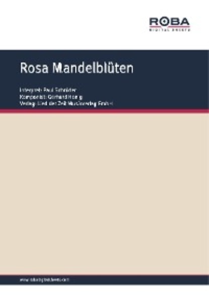 Honig Gerhard: Rosa Mandelblüten