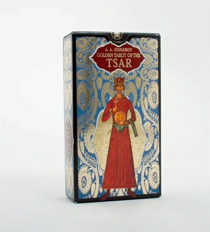 Alligo P.: Golden Tarot of the Tsar. Таро Золото икон (78 карт + инструкция на русском языке)