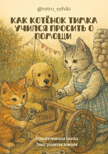 Михайловна Оксана Щербакова: Как котёнок Тимка учился просить о помощи