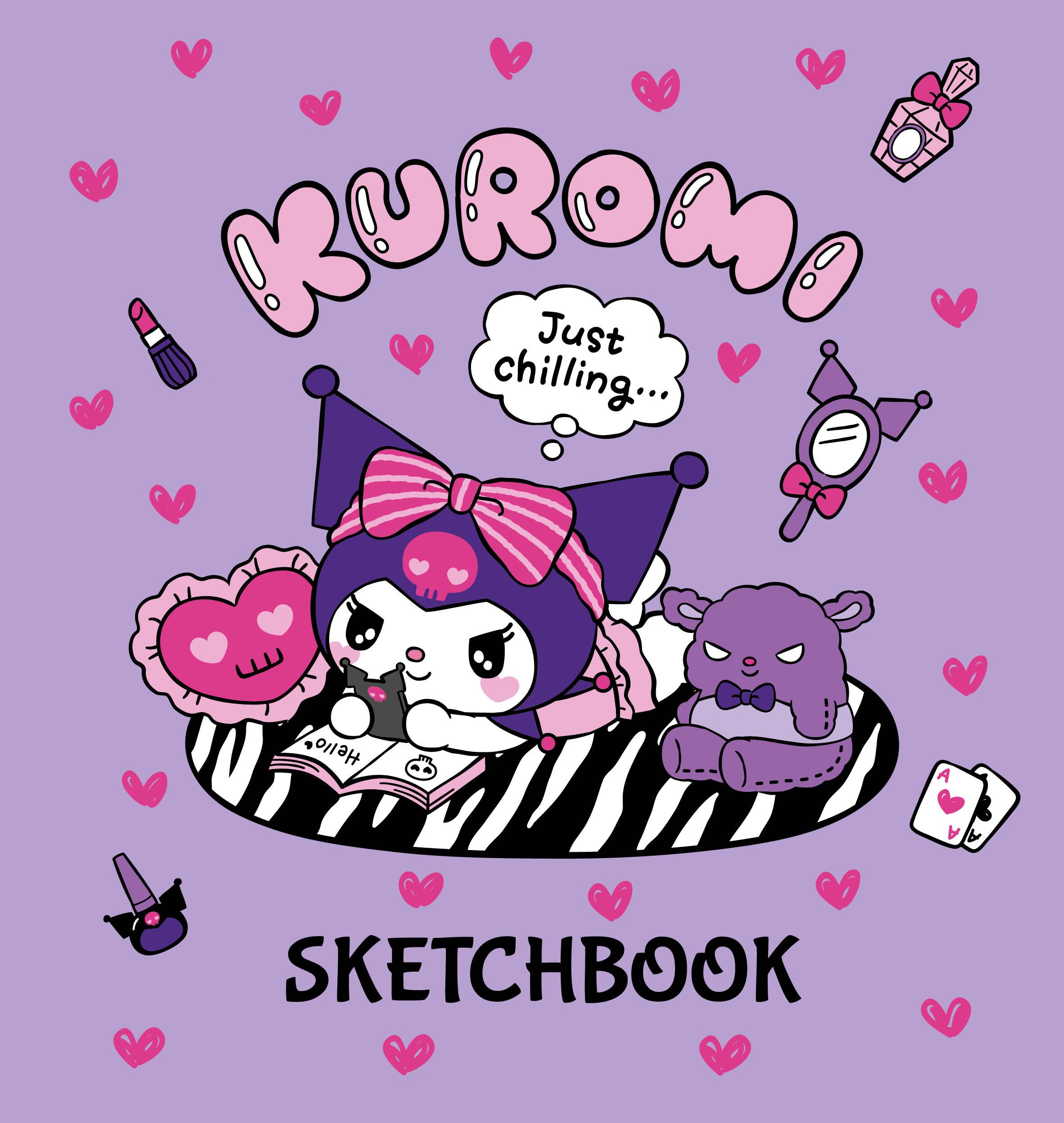 .: Kuromi. Sketchbook (розовый)