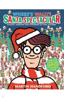 Handford Martin: Where's Wally? Santa Spectacular. Sticker Book