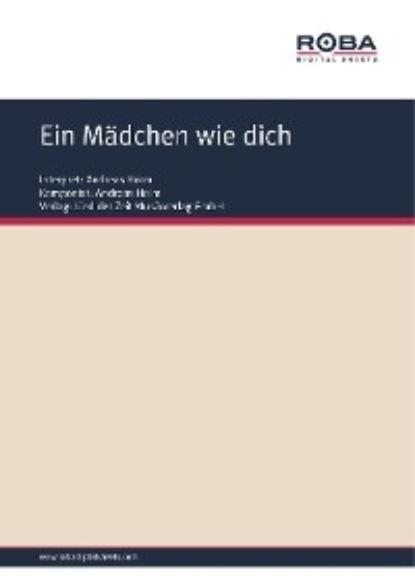 Kehr Lothar: Ein Mädchen wie dich