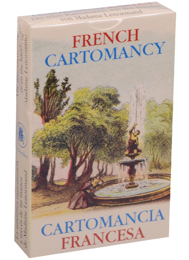 Таро Аввалон, French Cartomancy Оракул Французское гадание (инструкция на англ. яз.) (EX106) (коробка)