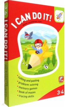 Lazareva Evgenia: I Can Do It! Activity pack for children aged 3-4