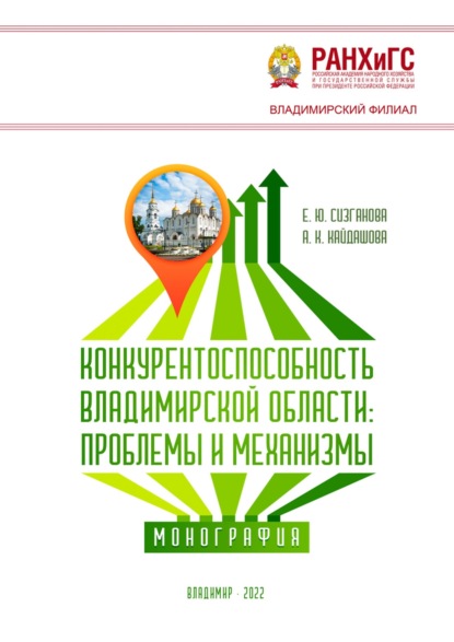 К. А. Кайдашова: Конкурентоспособность Владимирской области: проблемы и механизмы