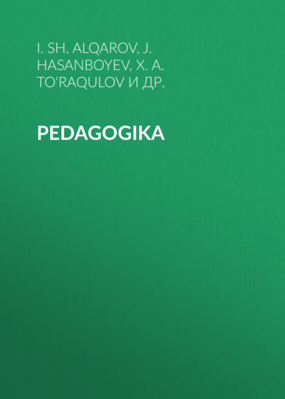 Hasanboyev J.: PEDAGOGIKA