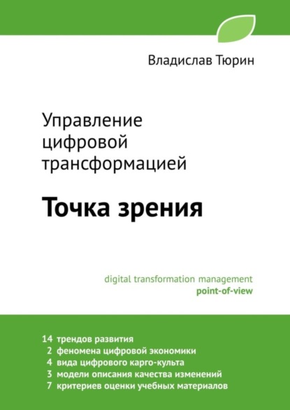 Владимирович Владислав Тюрин: Управление цифровой трансформацией. Точка зрения