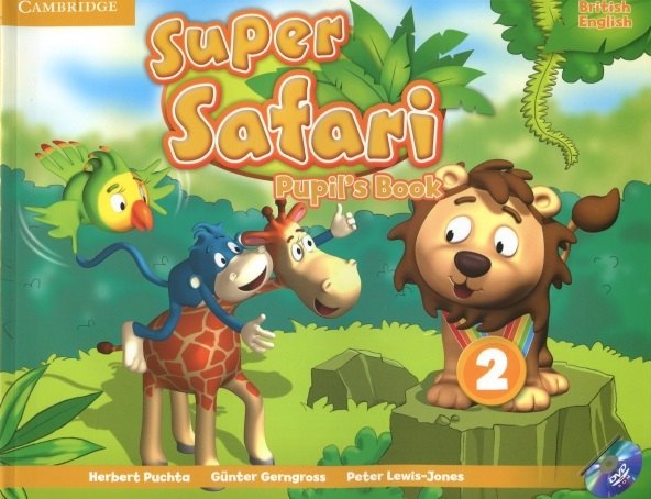 Gerngross Gunter: Super Safari Level 2. Pupils Book (+DVD)