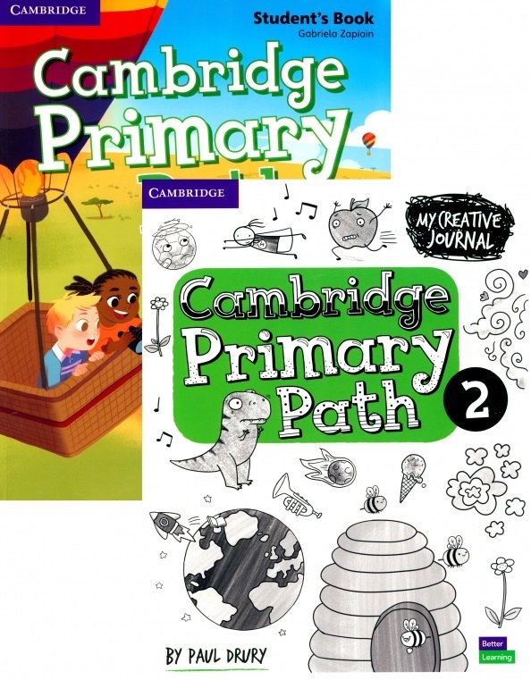Zapiain Gabriela: Cambridge Primary Path. Level 2. Students Book with Creative Journal (комплект из 2-х книг)